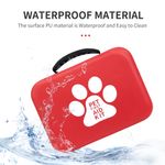 2023 Amazon Hot Selling Veterinary Emergency Compact Dog First Aid Kit for Camping - Eco Wholesale EVA Bag for Pet Outdoor Survival
