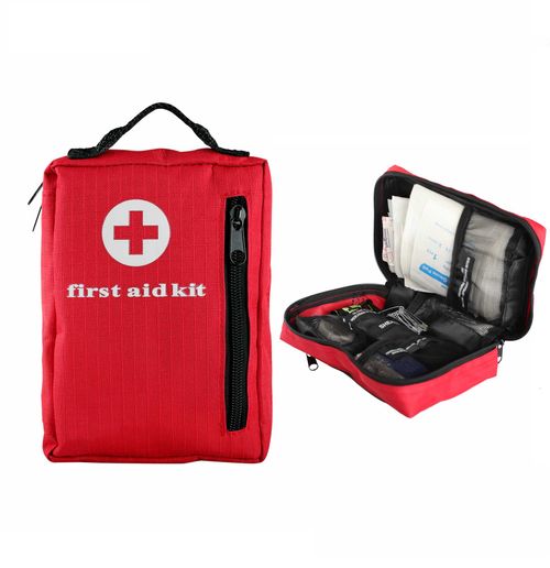 2024 Custom Travel Survival First Aid Emergency Kit Small Bag Empty For Medical Sports,Office,Mini Home First Aid Kit