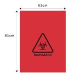 Risen Medical wholesale red biohazard bag disposal size