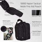 Professional-Grade Trauma First Aid Kit with Tourniquet: Durable Nylon Tactical Gear for Bleeding Control
