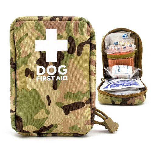 Pequeño botiquín de primeros auxilios portátil, bolsa de emergencia médica, aprobación CE para el dueño de una mascota, caminar al aire libre en casa