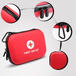 outside details of Portable Mini EVA Waterproof First Aid Box | Custom Items, OEM&ODM, Low MOQ - Buy Now
