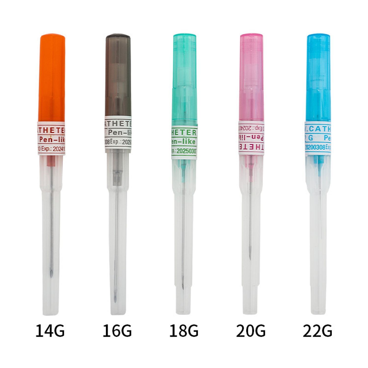 Risen Medical Wholesale Intravenous Catheter Needles 14/16/18/20/22 Gauge