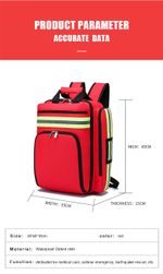 Risen Medical Wholesale Medical Assistant Backpack Waterproof & Fire Resistant