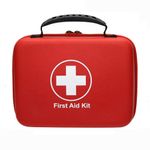 Risen Medical Waterproof Camping First Aid kit in red