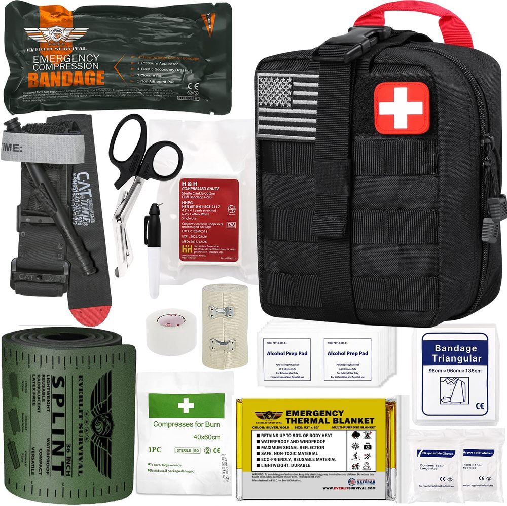 High-Quality Nylon IFAK Tactical Kit: Essential Manufacturer-Made Tactical Gear to Stop Bleeding