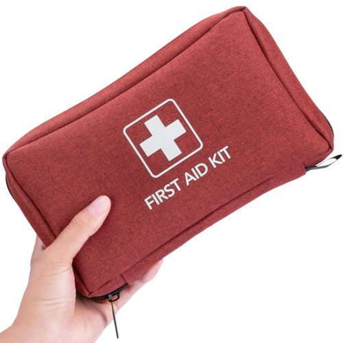 Kleines tragbares medizinisches Erste-Hilfe-Set für den Notfall, farblich anpassbar