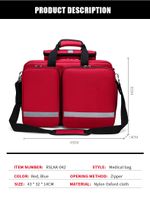 Risen Medical Wholesale Custom Medical Tool Bag description