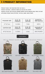 Risen Medical Tactical Military First Aid Bag Waterproof product information