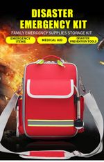Wholesale Red Medical Backpack Waterproof & Fire Resistant by Risen Medical