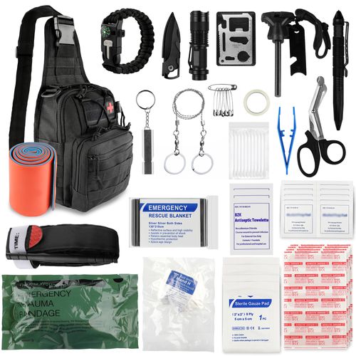 Kit di sopravvivenza OEM per attrezzatura di emergenza da campeggio all&#39;aperto