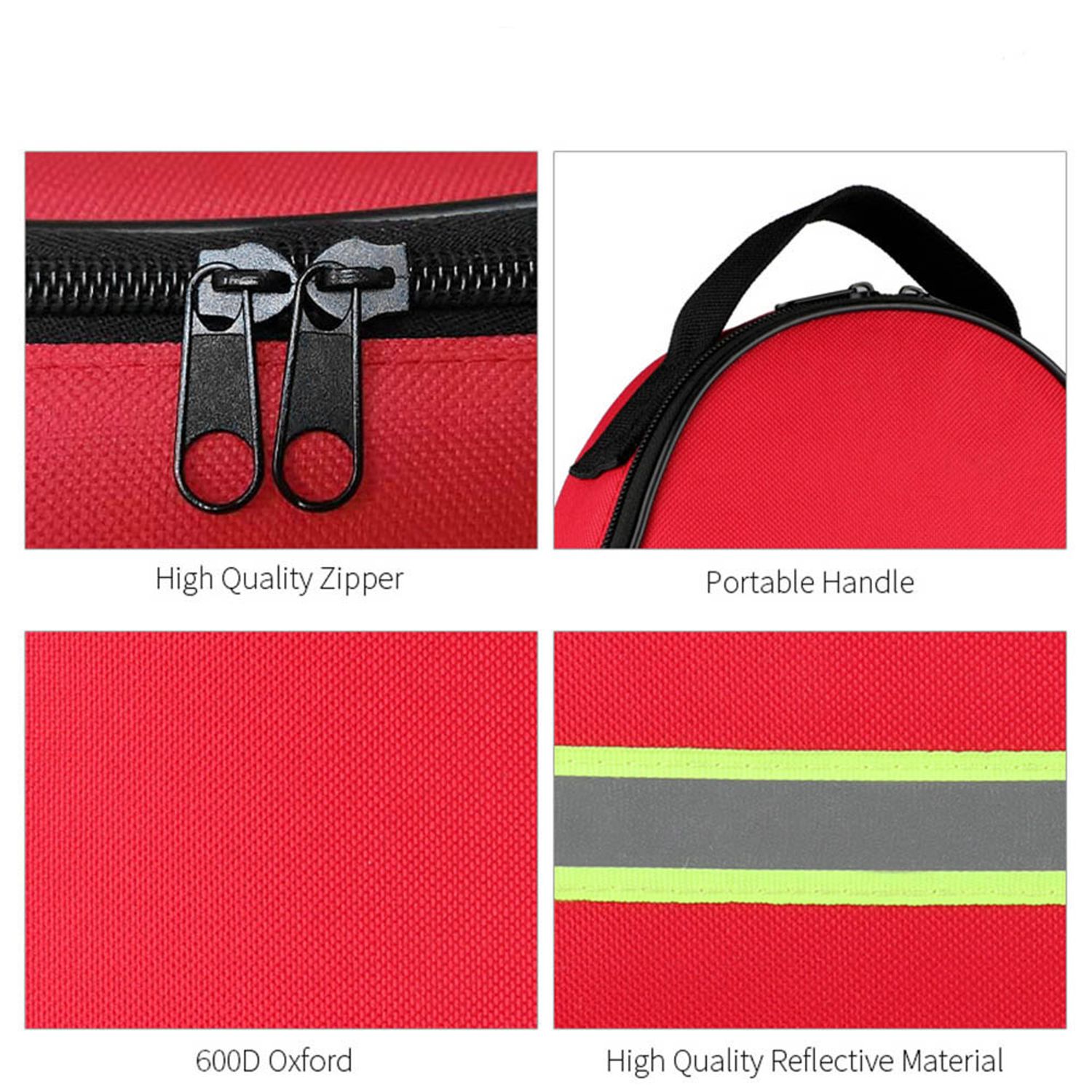 Wholesale Portable Premium Triangular Roadside Nylon Car Emergency Bag | Direct from Manufacturer