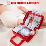 Wholesale Red Portable Medical First Aid Kit For Sport Scratches