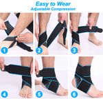 Risen Medical Wholesale Ankle Support Brace for Sports wear steps