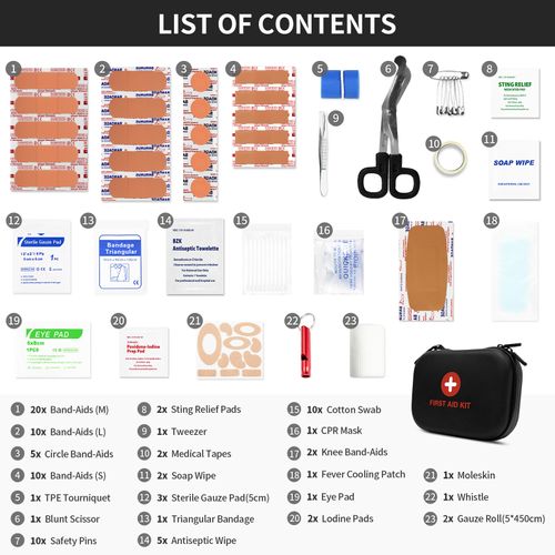 Compact Mini EVA First Aid Kit Box | Waterproof & Customizable | OEM & ODM | Low MOQ