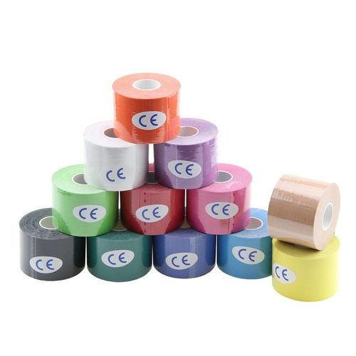 Sports safety therapy muscle Physiotherapy Orthopedics support cotton kinesiology tape Sports muscle bandage