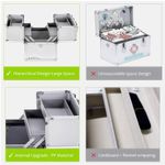 comparisons of High Quality Family Hard Case Lightweight Emergency Aluminum Wall First Aid Medicine Kit With Hard Shell Case Storage with other products