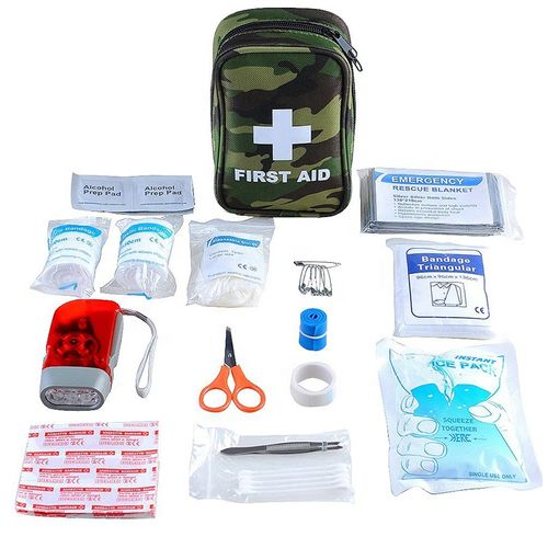 Sac médical tactique portable en gros, trousse de premiers soins en plein air, trousse de survie