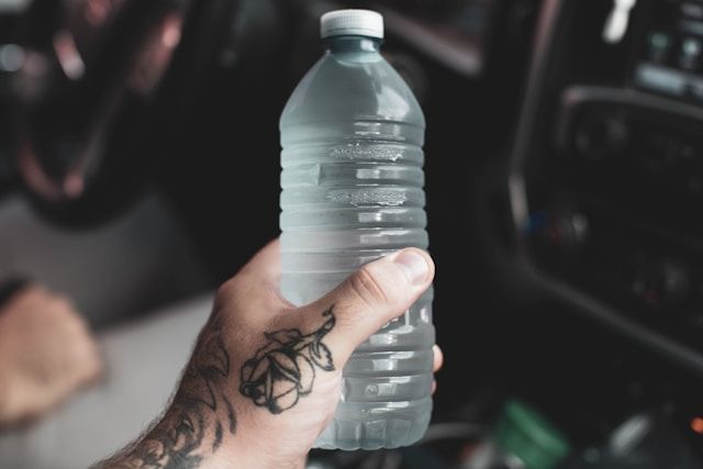 Bottled Water for summer road trip