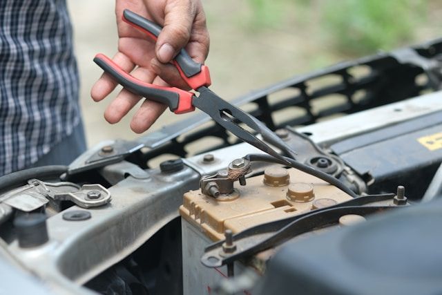 car repair tool for summer road emergency
