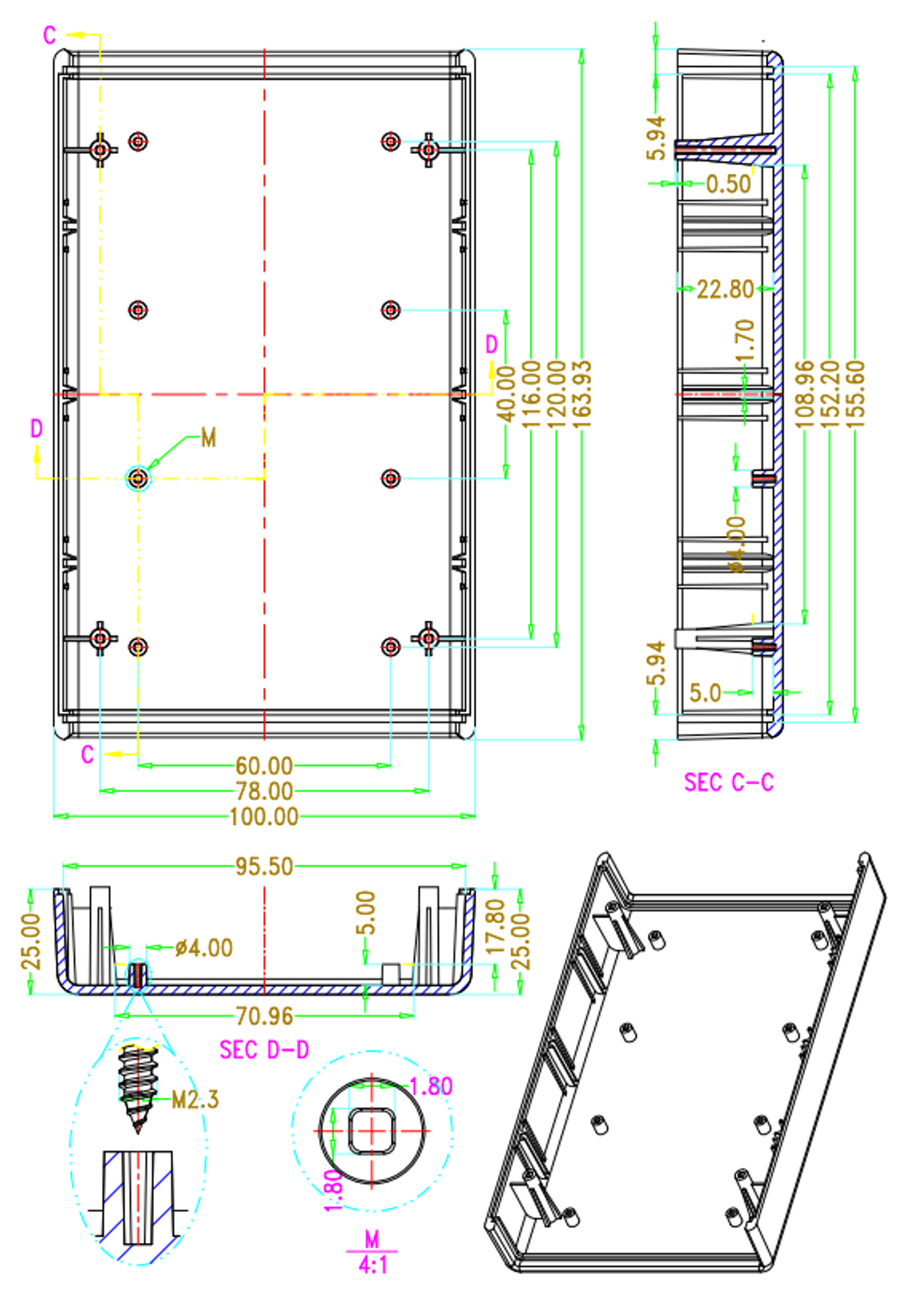 SZOMK's injection molding design tailored for remote patient monitoring devices