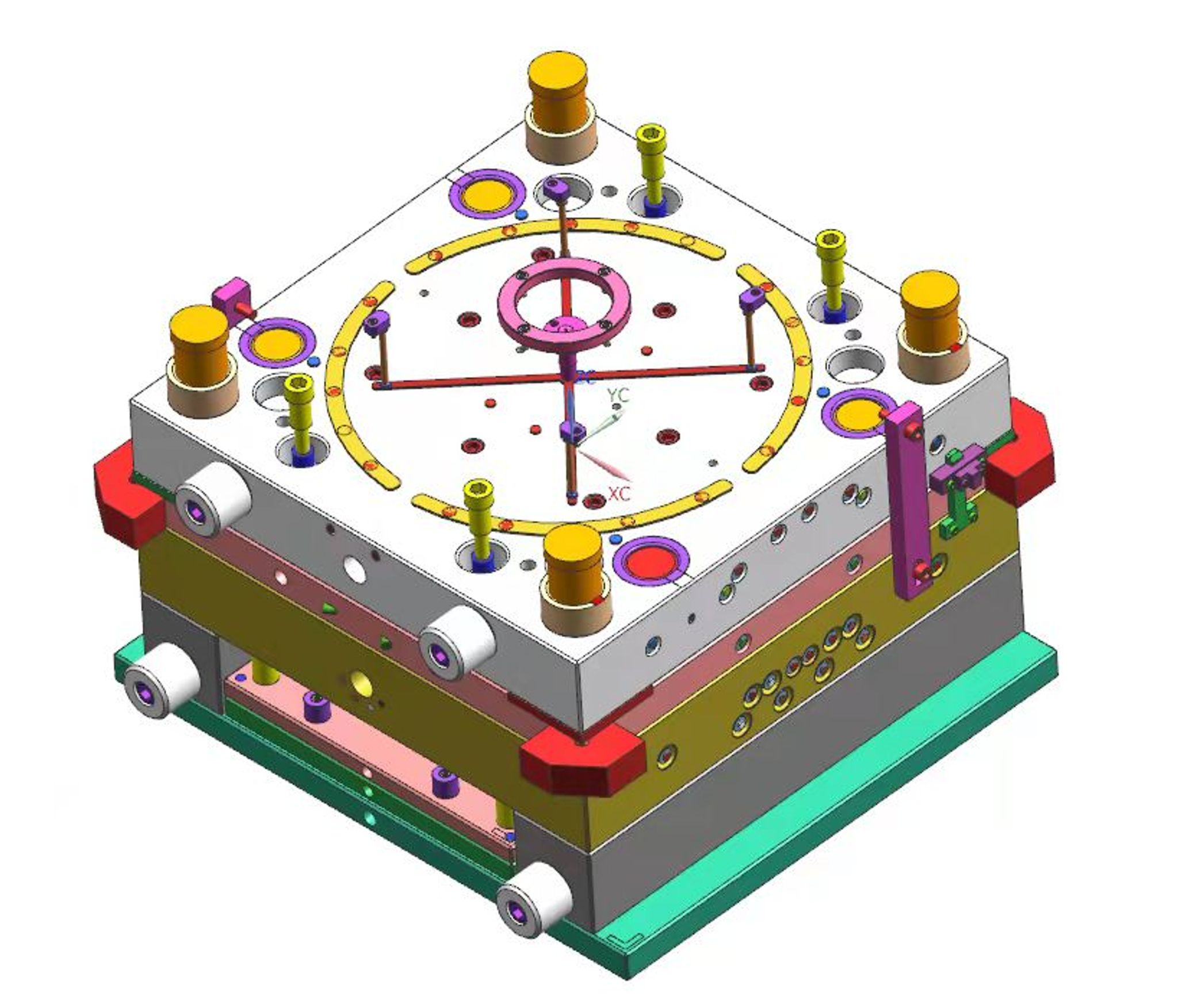 SZOMK plastic injection mold design