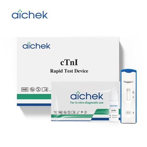 Kit de teste AICHEK Troponina I (sangue total/soro/plasma)