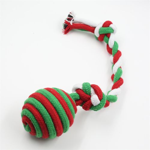 Dog Teeth Cleaning Soft Cotton Rope Dog Toys