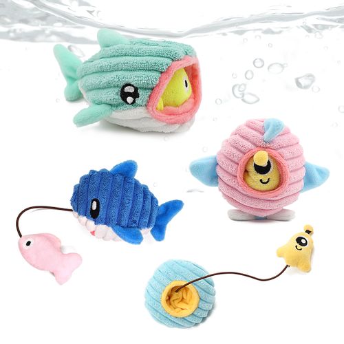 Manufacture Custom Cute Shark Shaped Plush Stuffed Interactive Cat Catnip Toy