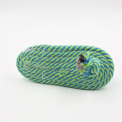 Cotton Rope Slippers Dog Chew Funny Toy for Teeth Cleaning