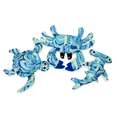 Oxford Funny Crab Plush Squeaky Chew Luxus-Stofftier für Hunde