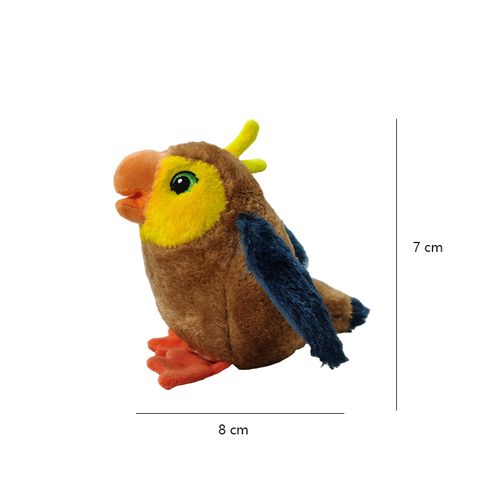 Machine Washable Bird Themed Durable Plush Squeaker Chew Toy