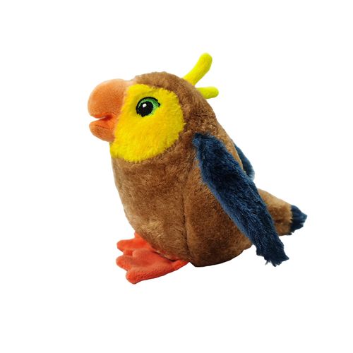 Machine Washable Bird Themed Durable Plush Squeaker Chew Toy