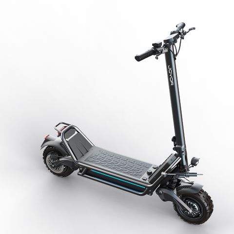 JOYOR latest E8-S 11 inch NFC 72V35AH 3200W electric scooter for adult off road with side light waterproof and removable battery