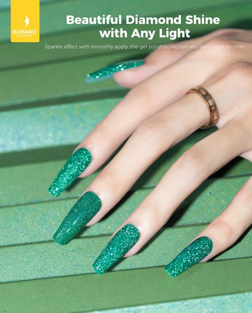 BURANO Reflective Glitter Gel Polish-S17