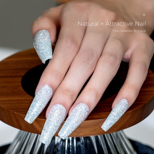 BURANO 5 in 1 Builder Nail Gel-GlitterSilver