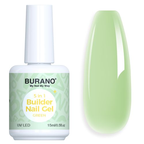 BURANO 5 in 1 Builder Nail Gel-Green