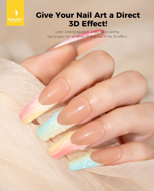 3D Clear Nail Sculpting Gel