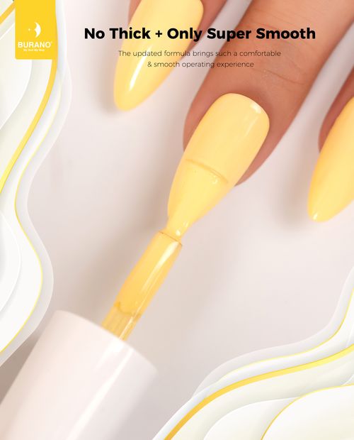BURANO Color Gel Nail Polish-Cheese Yellow 772