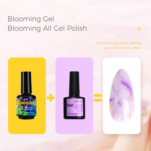 BURANO Nail Blooming Gel + Nail Brush