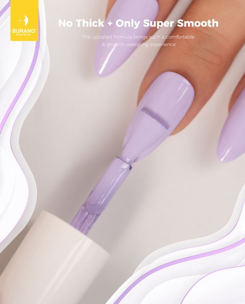 BURANO Color Gel Nail Polish-Light Purple 173