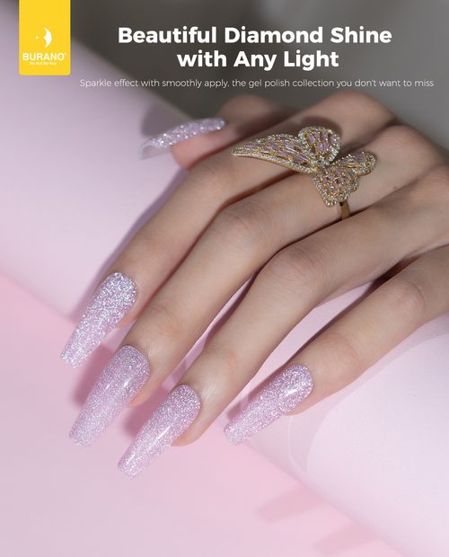 BURANO Reflective Glitter Gel Polish-S2