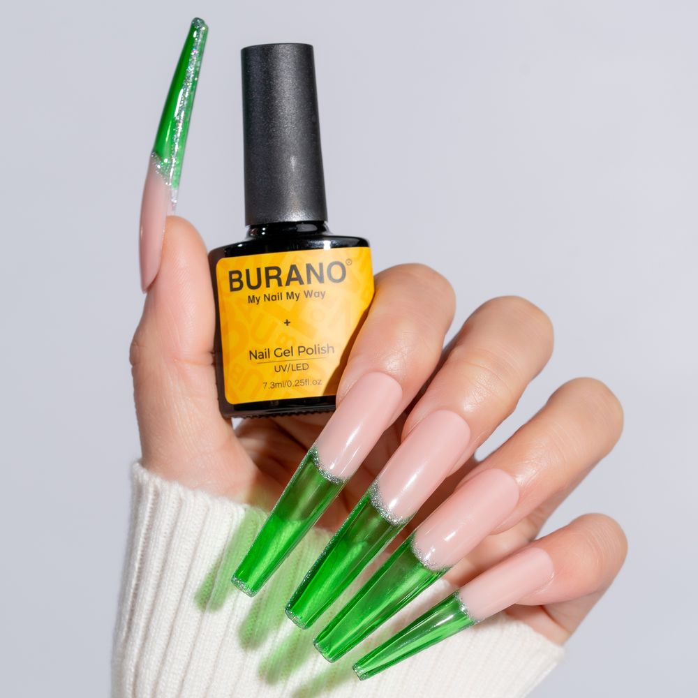 BURANO Jelly Gel Nail Polish-Green T11