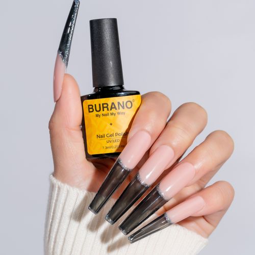 BURANO Jelly Gel Nail Polish-Black T12