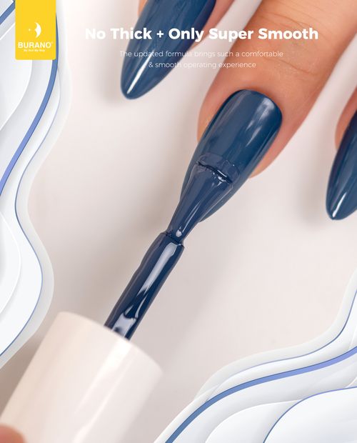 BURANO Color Gel Nail Polish-Gray Blue 325