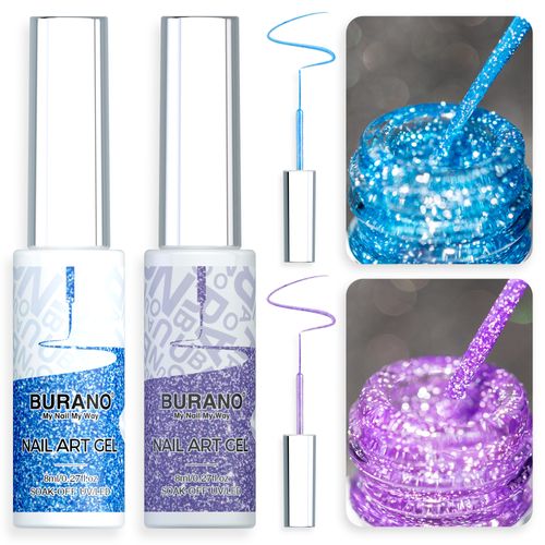 BURANO Nail Art Gel-LX14+LX16