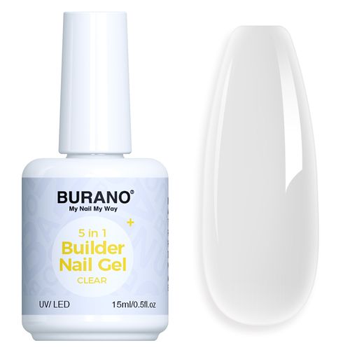 BURANO 5 in 1 Builder Nail Gel-Clear