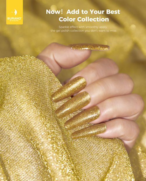 BURANO Glitter Gel Nail Polish-LP60