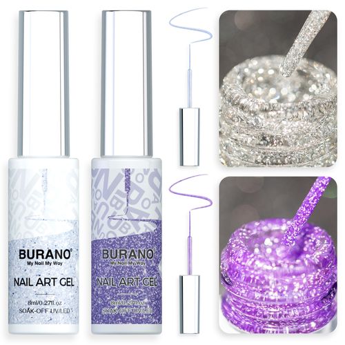 BURANO Nail Art Gel-LX13+LX16