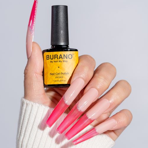 BURANO Jelly Gel Nail Polish-Rose T9